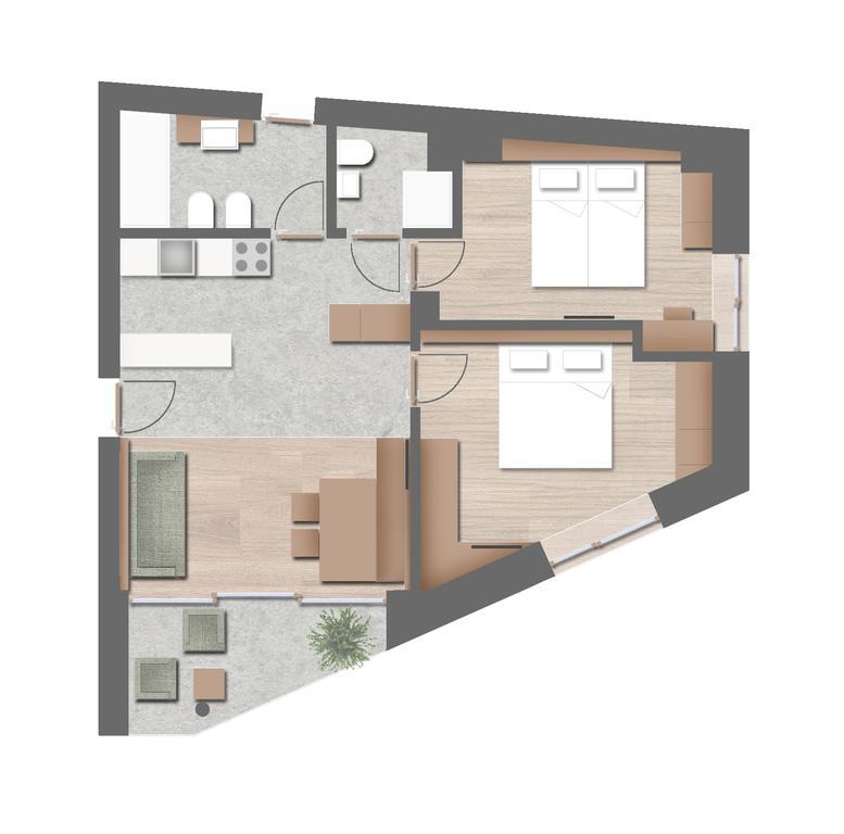 Appartements Sporting Sexten Zimmer foto